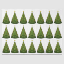 Weihnachtsbaumen Seidenpapier