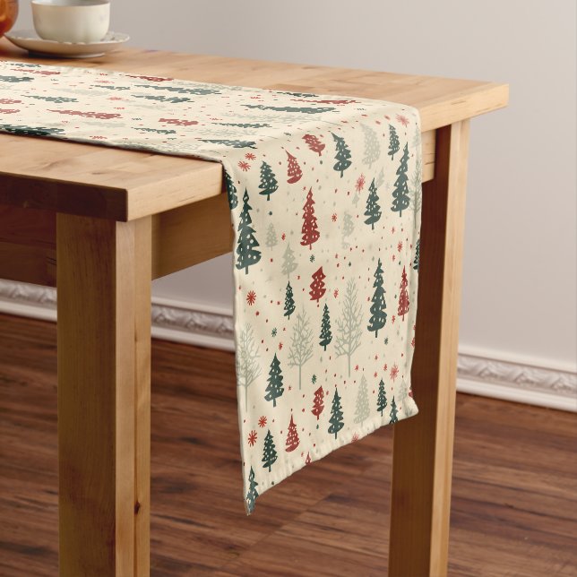 Weihnachtsbaumen Tischläufer (Beispiel)
