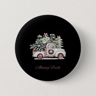 Weihnachtsbaumfarm North Pole Fresh Xmas W Button