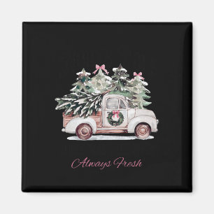 Weihnachtsbaumfarm North Pole Fresh Xmas W Magnet