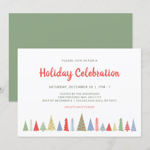 Weihnachtsbaumfeier Einladung