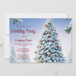Weihnachtsbaumfeier Einladung