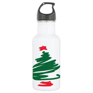 Weihnachtsbaumflasche Edelstahlflasche