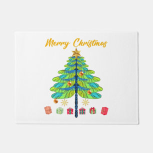 Weihnachtsbaumgeschenk für Dragonfly Fußmatte