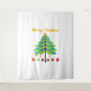 Weihnachtsbaumgeschenk für Dragonfly Wandteppich