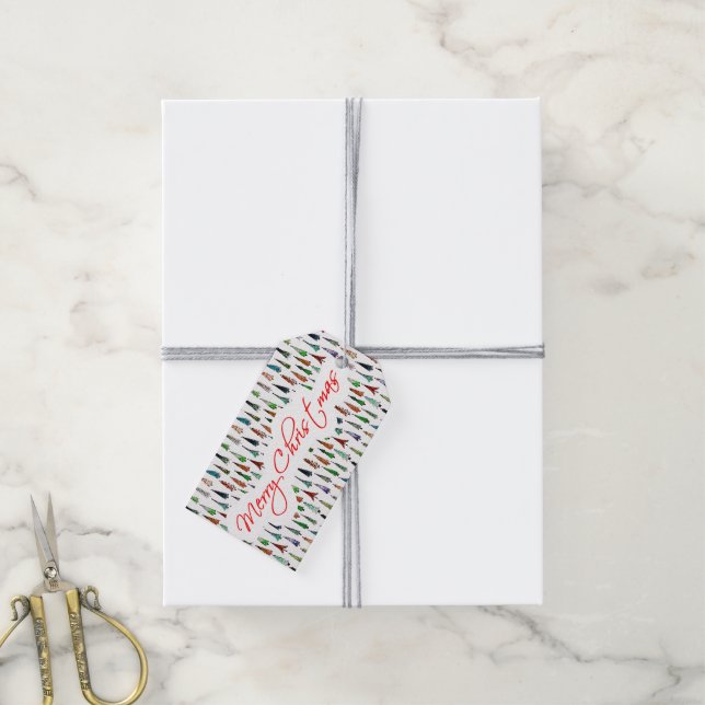 Weihnachtsbaumgeschenk Geschenkanhänger (Mit Garn)