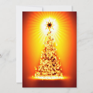 Weihnachtsbaumgrüßkarte Feiertagskarte