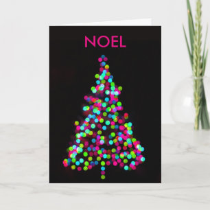 Weihnachtsbaumjuwelen Personalisiert Feiertagskarte