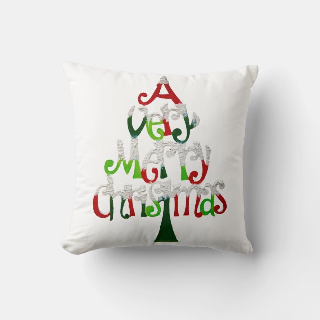 Weihnachtsbaumkissen Kissen (Vorderseite)