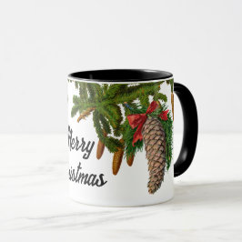 Weihnachtsbaumkonus-Tasse Tasse