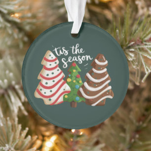 Weihnachtsbaumkuchen Die Zeit Ist Da Xmas Ferien  Ornament
