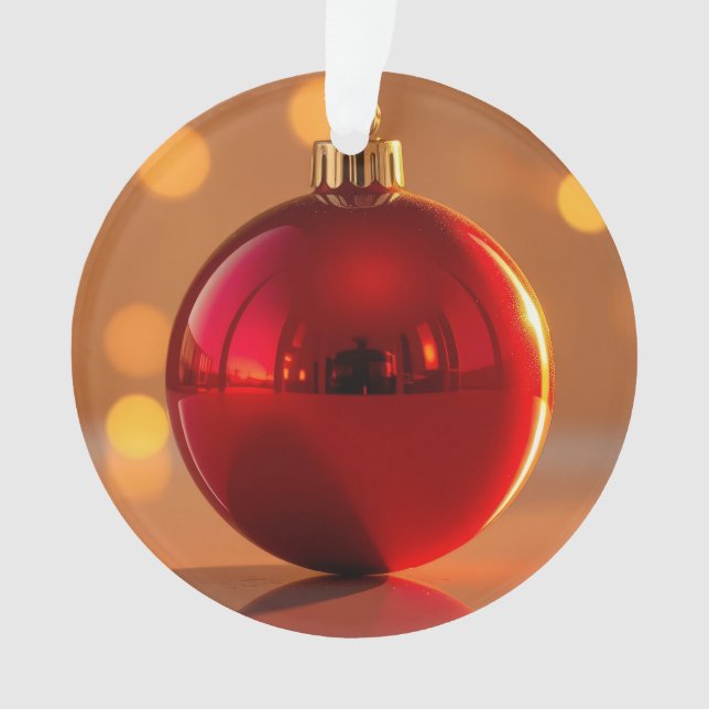Weihnachtsbaumkugel-Dekoration Ornament (Vorderseite)