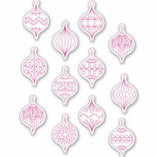 Weihnachtsbaumkunst Aufkleber