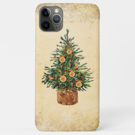 Weihnachtsbaumland Traditionelle einfache rustikal Case-Mate iPhone Hülle