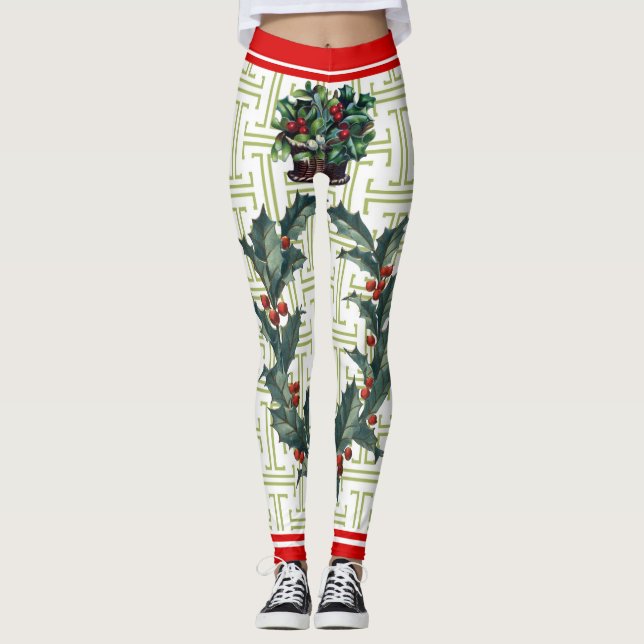 WeihnachtsbaumLeggings Leggings (Vorderseite)