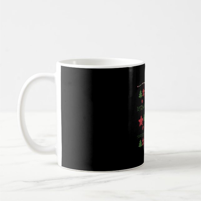 Weihnachtsbaumleuchte Sweater Design Ugi Weihnacht Kaffeetasse (Links)