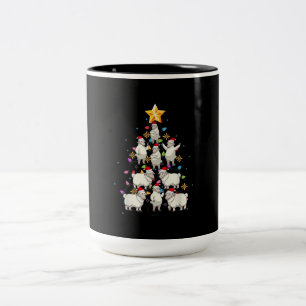 Weihnachtsbaumleuchten Weihnachtsgeschenk Zweifarbige Tasse