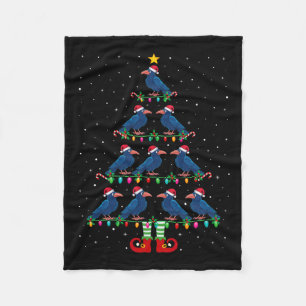 Weihnachtsbaumleuchten Weihnachtsmannmütze Elf Cro Fleecedecke