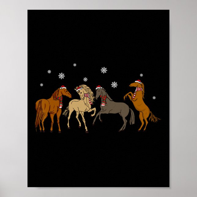 Weihnachtsbaumlicht Poster (Vorne)