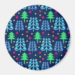 Weihnachtsbaummuster Magnet