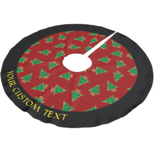 Weihnachtsbaummuster Polyester Weihnachtsbaumdecke