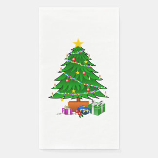 Weihnachtsbaumpapier Handtuch Serviette