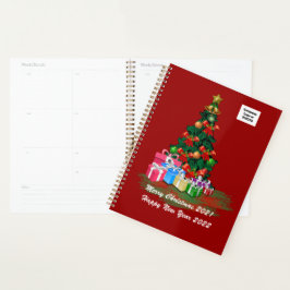 Weihnachtsbaumplaner (rot) planer