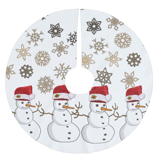 Weihnachtsbaumrock Polyester Weihnachtsbaumdecke (Vorderseite)