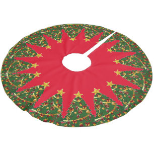 Weihnachtsbaumrock Polyester Weihnachtsbaumdecke