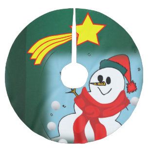 Weihnachtsbaumrock Polyester Weihnachtsbaumdecke