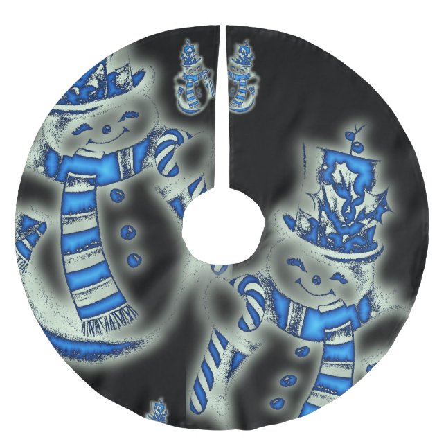 Weihnachtsbaumrock Polyester Weihnachtsbaumdecke (Vorderseite)