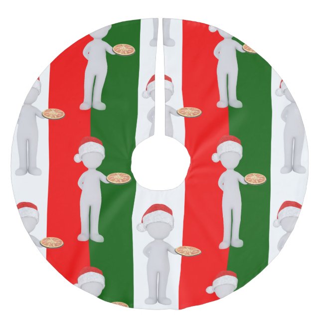 Weihnachtsbaumrock Polyester Weihnachtsbaumdecke (Vorderseite)
