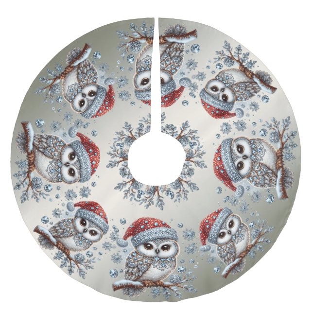 Weihnachtsbaumrock Polyester Weihnachtsbaumdecke (Vorderseite)