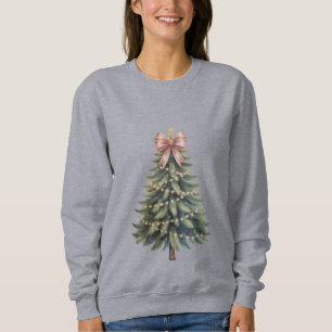 Weihnachtsbaumschleife Coquette Xmas Sweatshirt