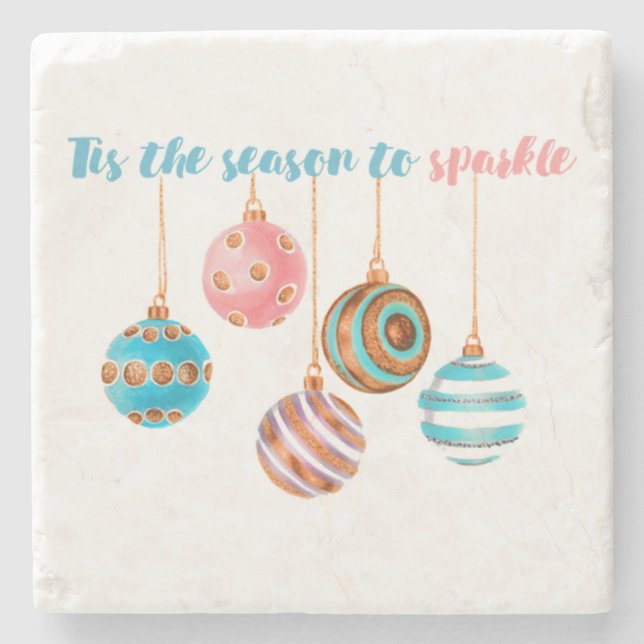 Weihnachtsbaumschmuck 26 steinuntersetzer (Vorderseite)