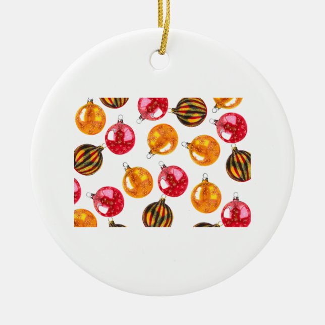Weihnachtsbaumschmuck 28 keramik ornament (Vorne)