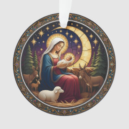 Weihnachtsbaumschmuck – Doppelseitig Ornament