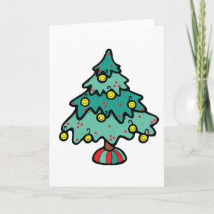 Weihnachtsbaumschmuck Feiertagskarte