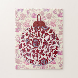 Weihnachtsbaumschmuck im Vintage-Stil-Puzzle Puzzle