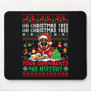 Weihnachtsbaumschmuck ist Geschichte Sweater Germa Mousepad