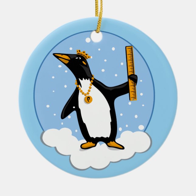 Weihnachtsbaumschmuck Keramik Ornament (Vorne)