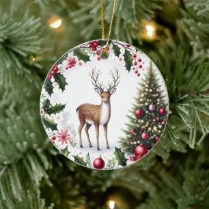 Weihnachtsbaumschmuck Keramik Ornament
