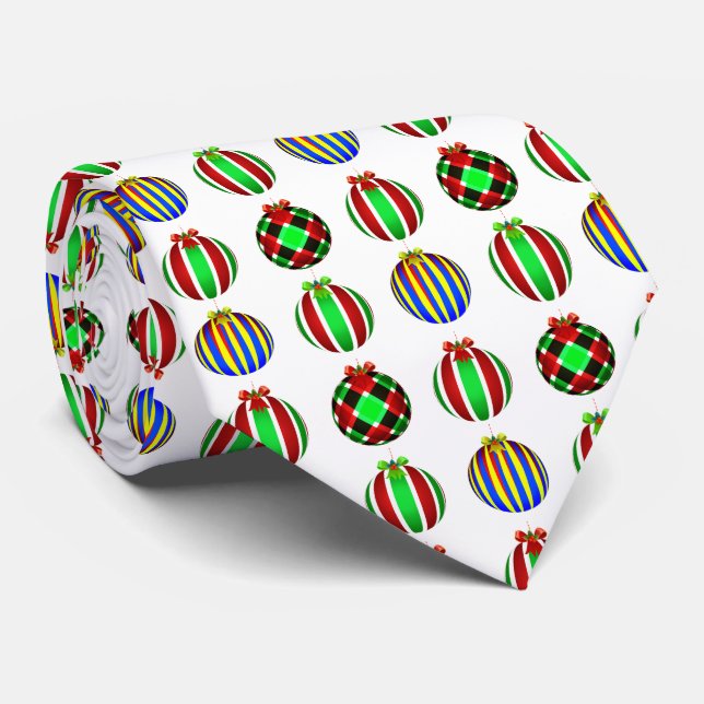 Weihnachtsbaumschmuck Kugeln Krawatte (Gerollt)