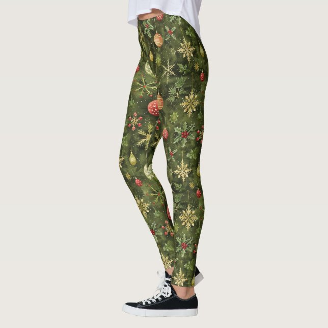 Weihnachtsbaumschmuck Leggings (Links)