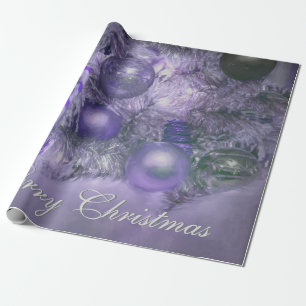 Weihnachtsbaumschmuck Lila Festlicher Weihnachtsba Geschenkpapier