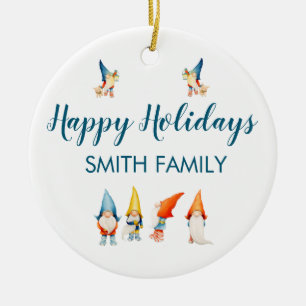 Weihnachtsbaumschmuck mit Niedlichen Elfen Keramik Ornament