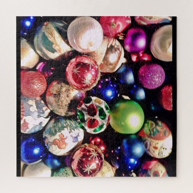 WEIHNACHTSBAUMSCHMUCK PUZZLE (Vertikal)
