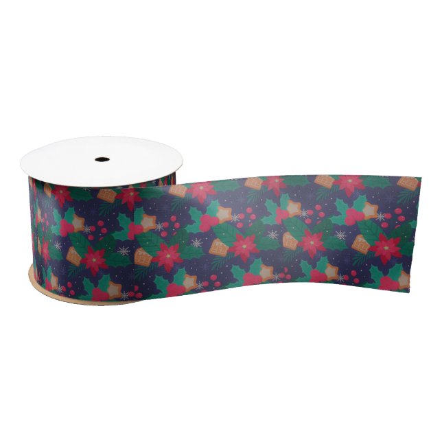 Weihnachtsbaumschmuck Satinband (Spule)
