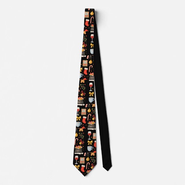 Weihnachtsbaumschmuck und Zeug  Krawatte (Vorderseite)
