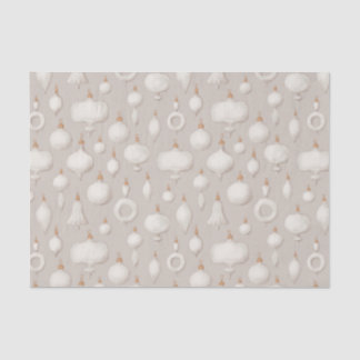 Weihnachtsbaumspielzeug mit Ornament Seidenpapier